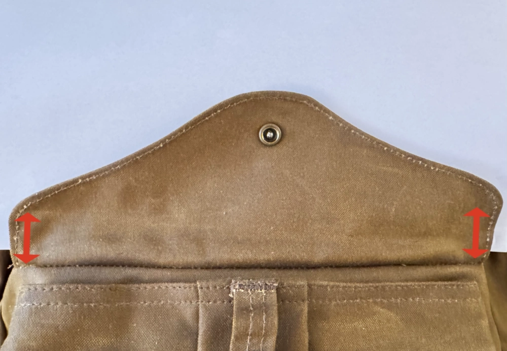 The flap was poorly cut